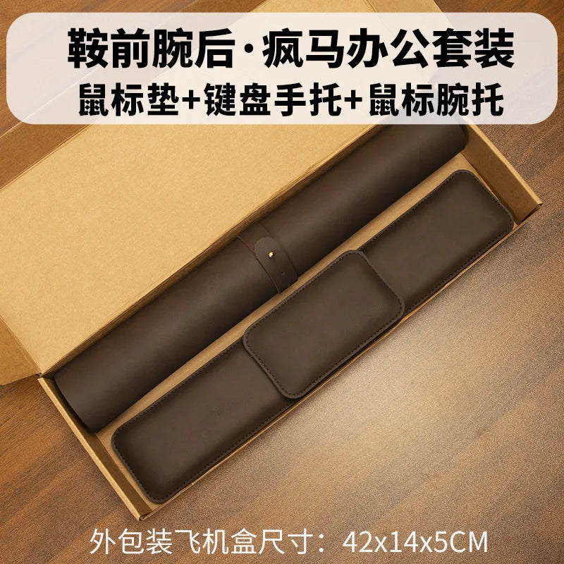 Desk Pad Waterproof PU Mouse Pad Large