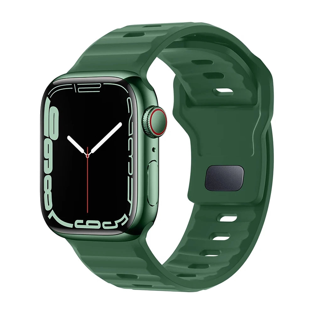 Double Ring Silicone Watch Band