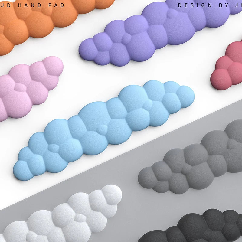 Ergonomic Keyboard Mouse Cloud Wrist Pad
