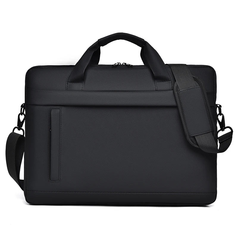 Laptop Tote Bag, Business Briefcase, Adjustable Shoulder Straps, Zipper Closure - Perfect for School, Office and Daily Commute