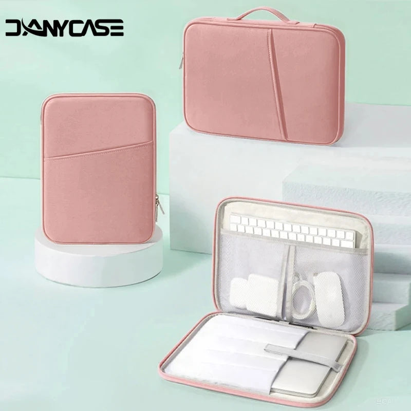 Laptop Bag for 11-13 Inch Protective Tablet Sleeve Case Padded Carrying Case Fit for iPad Macbook Xiaomi ASUS HUAWEI Lenovo