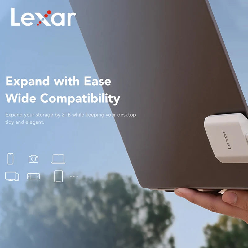Lexar ES5 Magnetic Portable SSD Type-c USB3.2 PSSD