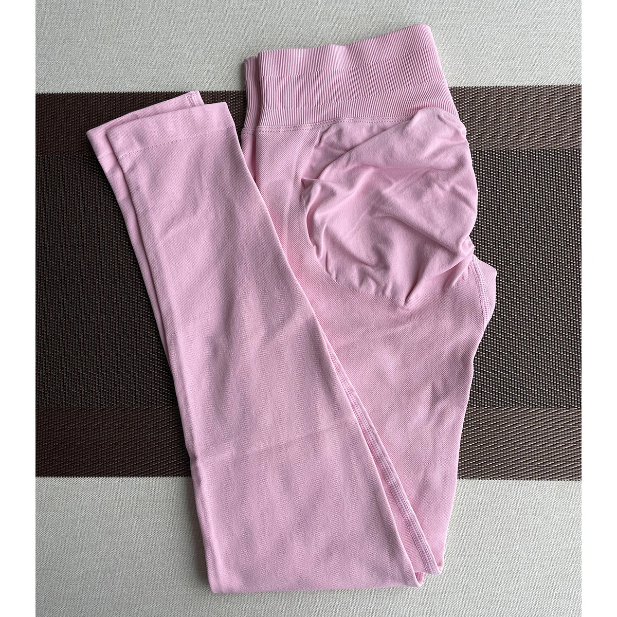 Leggings Women Dfyoga Seamless Sports Yoga Pants Low Ribbed Band Gym clothes Fitness Workout wear Scrunch Bum Tights