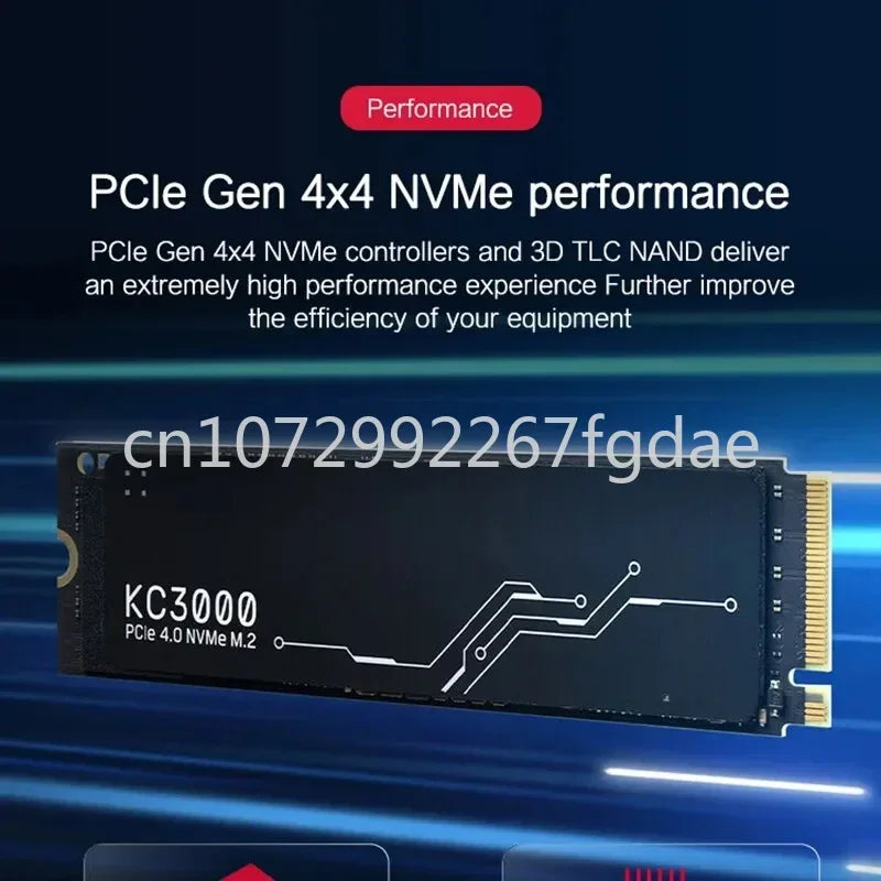SSD M2 Nvme M.2 2280 PCIe 4.0 X4 KC3000 1024GB 512GB 1TB 2TB Internal Solid State Drive PS5 Desktop Hard Drive