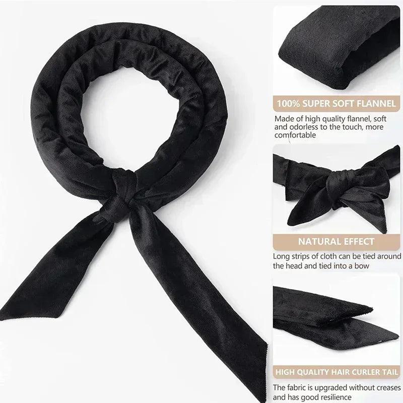 Heatless Curling Rod Headband – No-Heat Hair Curlers for Effortless Waves