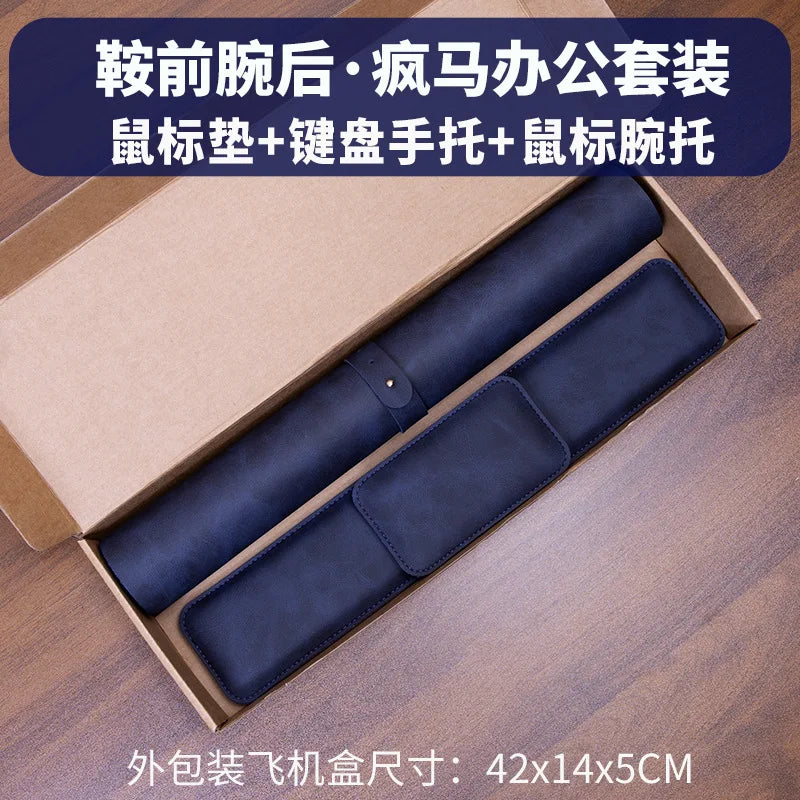 Desk Pad Waterproof PU Mouse Pad Large