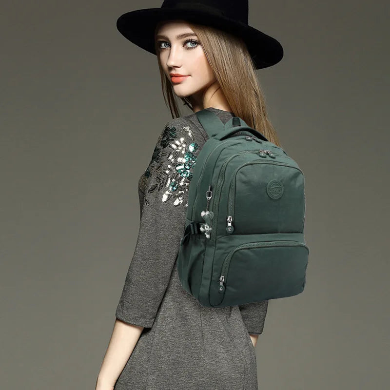 TEGAOTE Men's Backpack Travel Bag Nylon Waterproof Mochila Feminina Bagpack Bolsas School Bags for teenager Boys Children's