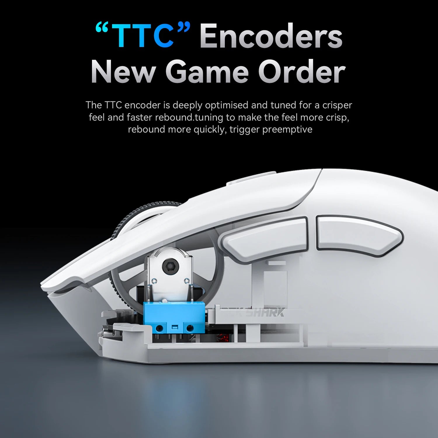 Attack Shark R1 Gaming Mouse Cost-Effective, Lightweight, Ergonomic, Adjustable DPI, Wireless/Wired Dual Modes, Precise