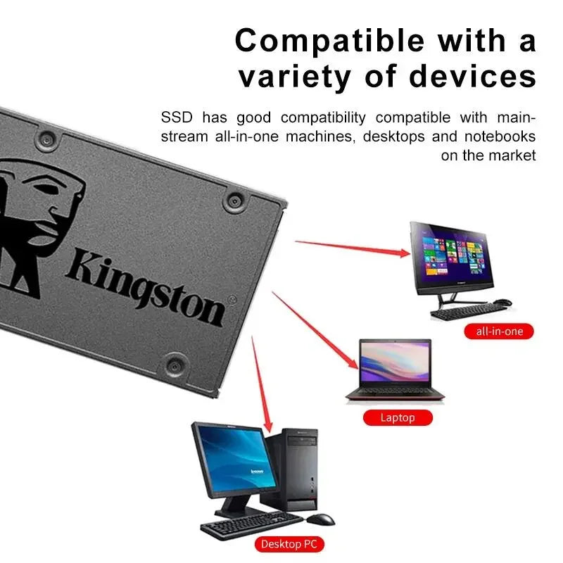 Kingston SSD Internal Solid State Drive A400 960GB 480GB 240GB 120GB 2.5 Inch SSDs SATA III