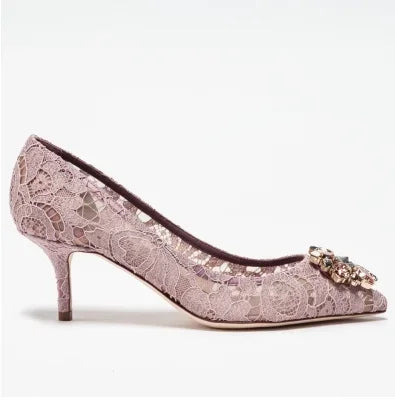 Christian Louboutin Black Patent Leather Hot Chick Pumps 100