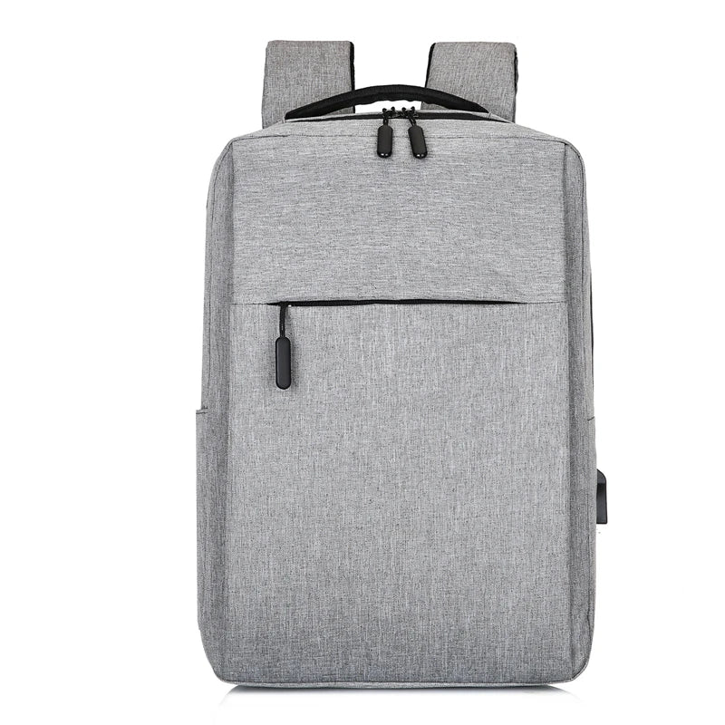 Backpack 15.6 Inch Laptop Men Backpack Nylon Travel Male Laptop Backpack USB Charging Computer School Backpacks Waterproof Bag