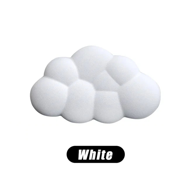 Cloud Shape Wrist Rest Pad Soft PU Material Memory Foam Anti-Slip