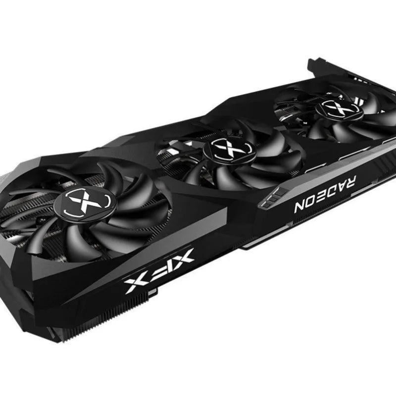 Used XFX Original AMD Radeon RX6700XT 12G 7nm 192bit Double fan Graphics AMD Video Desktop PC Game Map