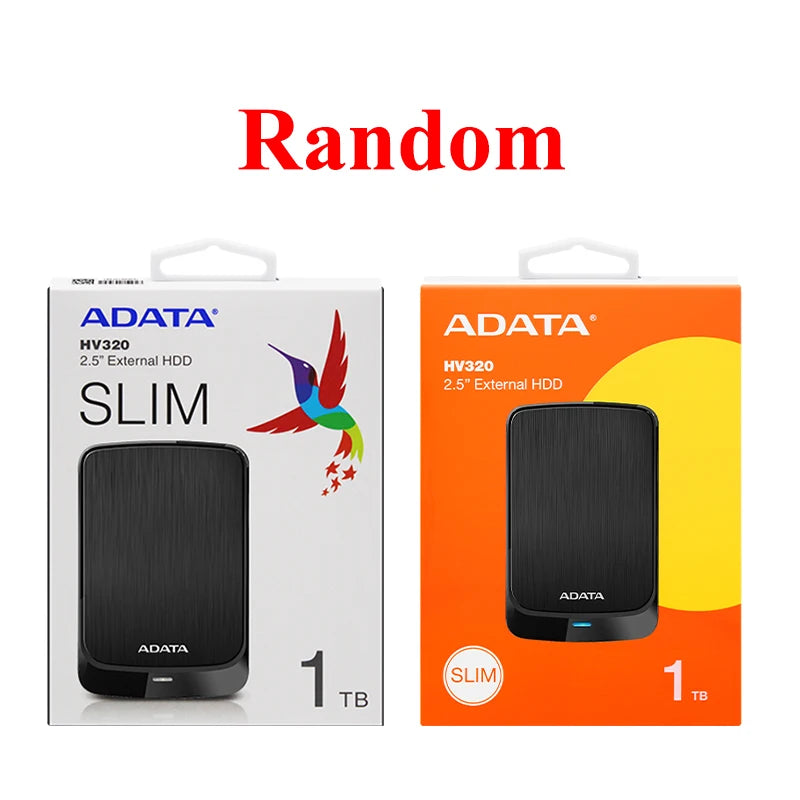 100% Original ADATA EXternal HDD 1TB 2TB High Speed HD710 Pro Durable Hard Drive Disk 2.5" Portable HDD For Desktop Laptop PC