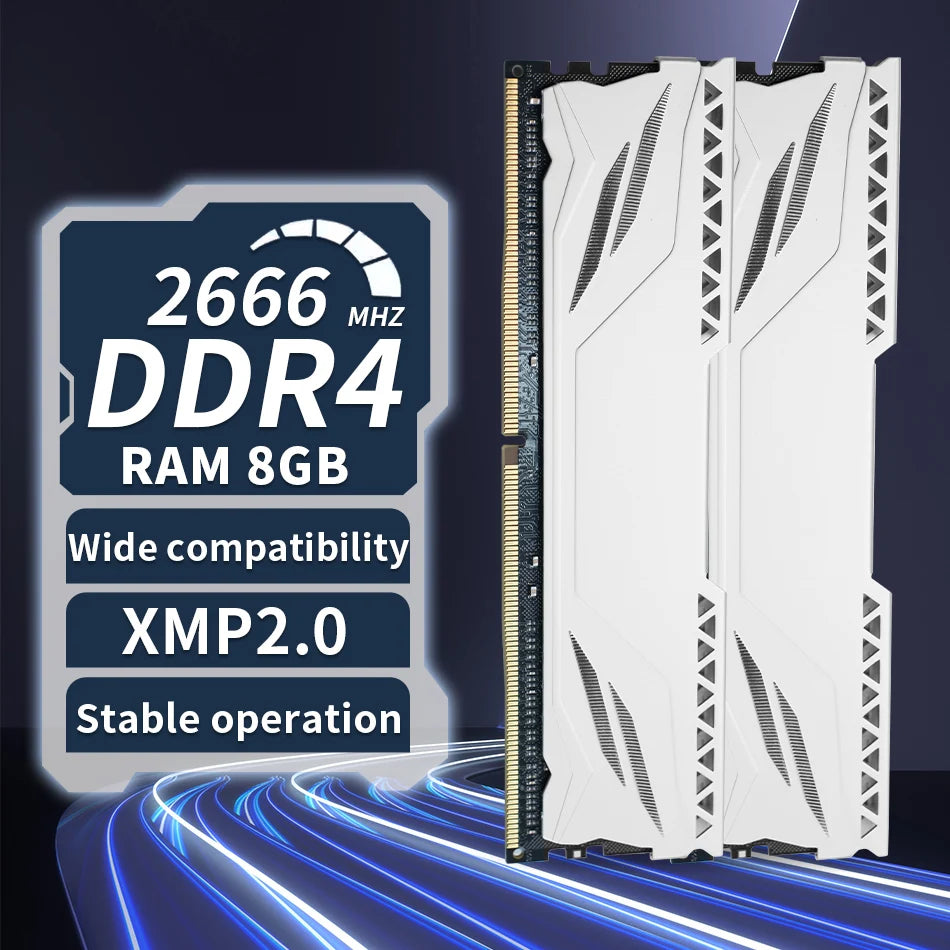 ENVINDA Memoria Ram DDR4 8gb 16gb 2666mhz 3200mhz