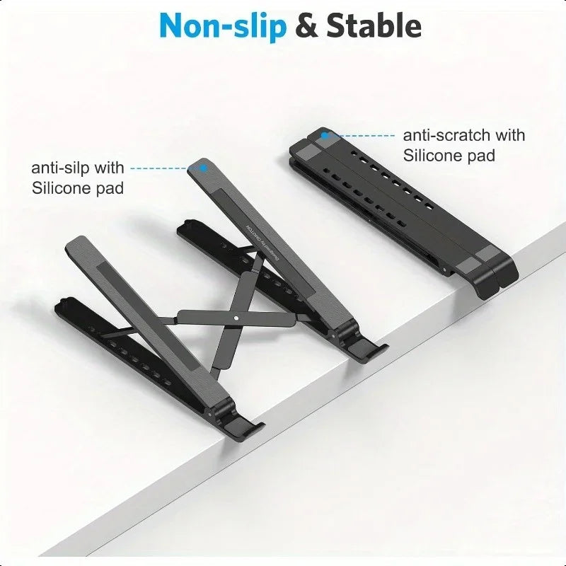 Laptop Stand Ergonomic Adjustable Stand AIDS Computer Cooling Performance Efficient Multi-angle Adjustment Tablet Available