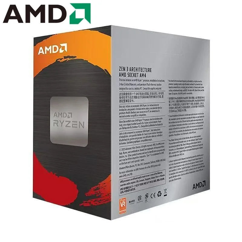 New Boxed AMD Ryzen 5 5500 NEW CPU 3.6 GHz 6-Core 12-Thread R5 5500 L3=16M Socket AM4 7NM DDR4 Processor 65W16MBLarge cache 2025