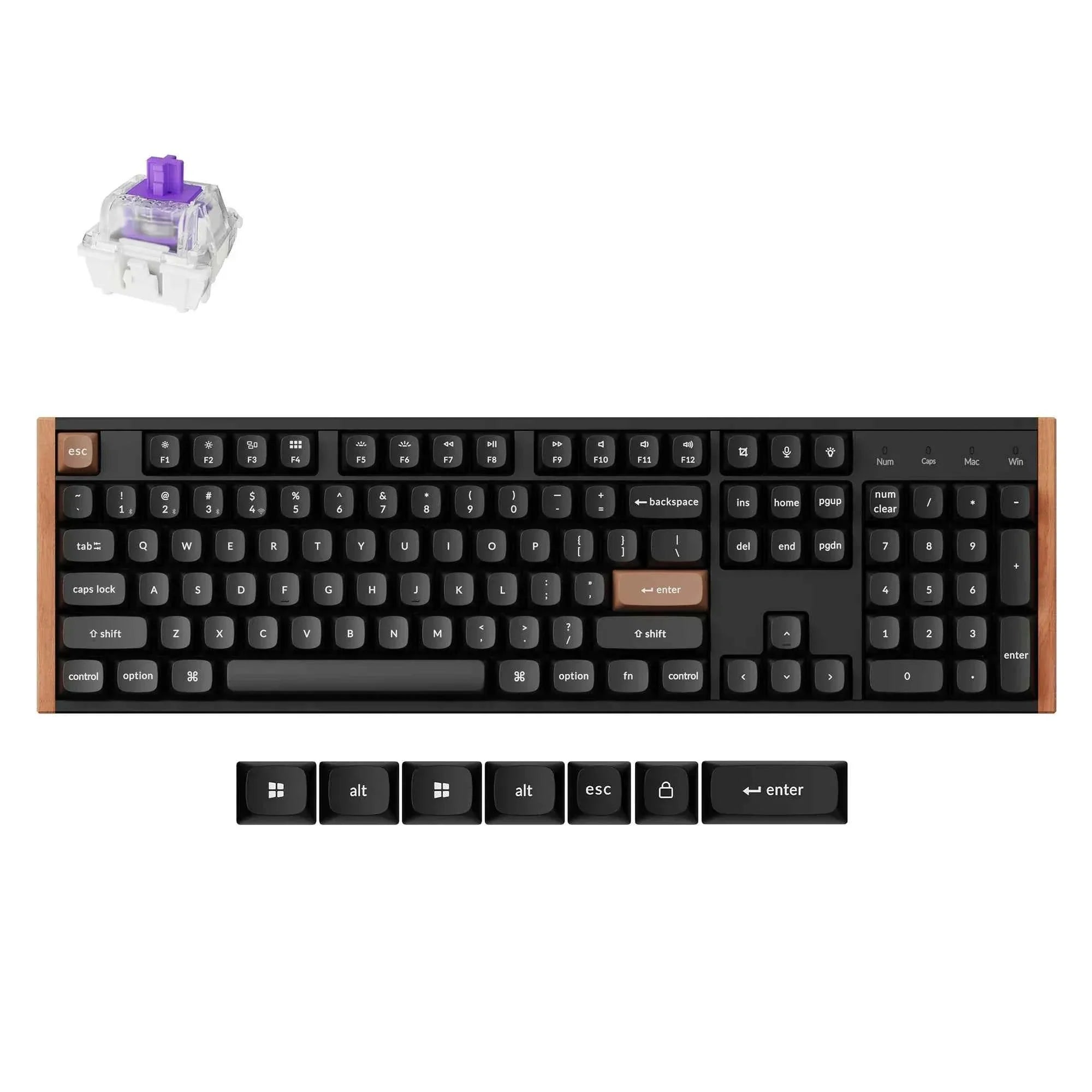 Keychron K10 HE — Magnetic Switch Wireless Mechanical Keyboard