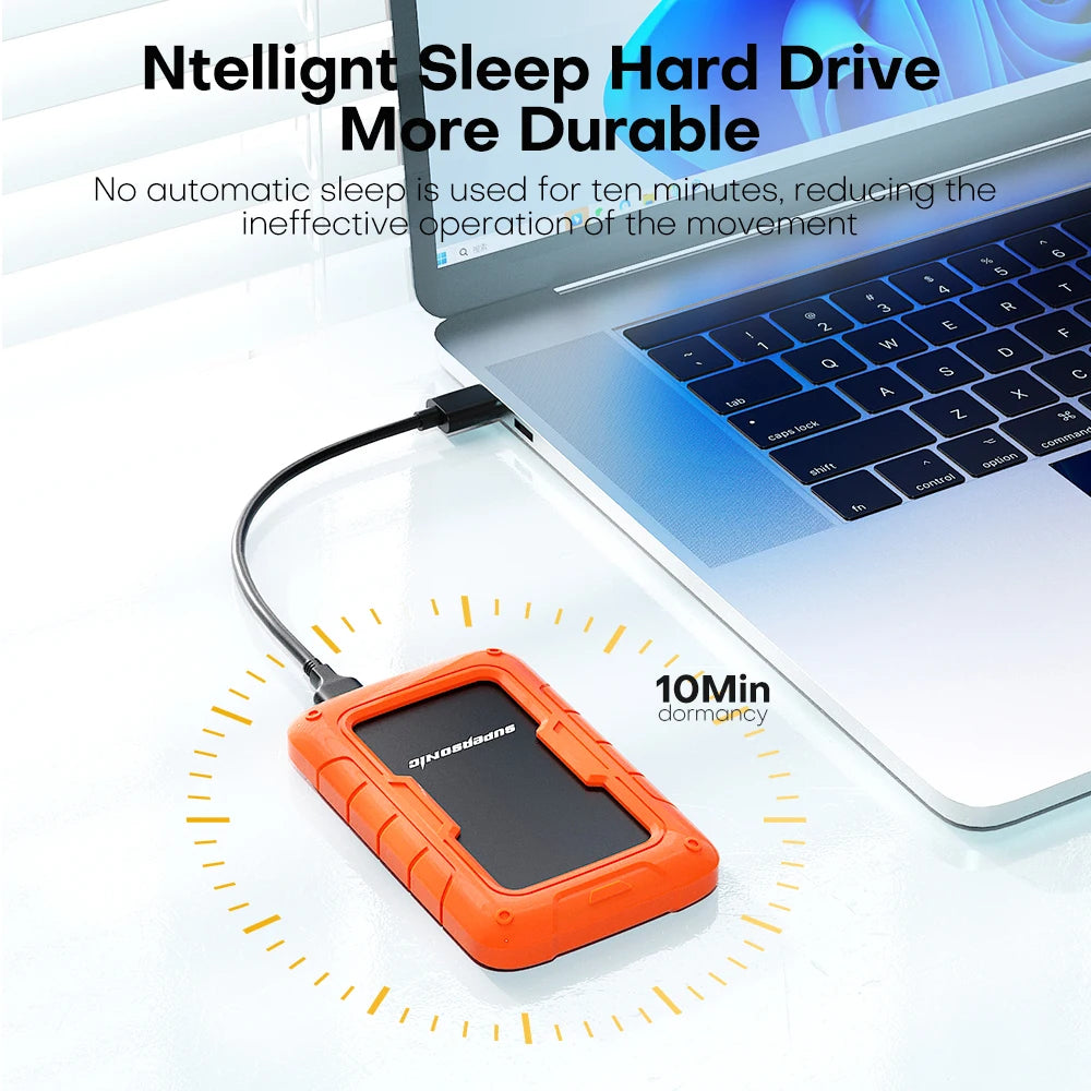 Supersonic Portable Hard Drive PHDD USB 3.0 1TB 500G 2.5 Inch External SSD Hard Disk