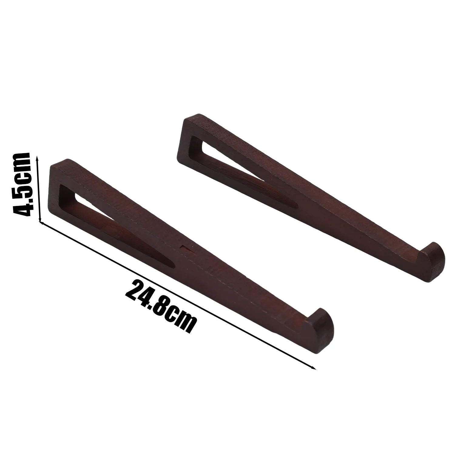 Wooden Desktop Laptop Stand Cooling Pad Ergonomic Non-slip Pad Tablet Holder Lazy Bracket for MacBook Lenovo Dell HP Universal