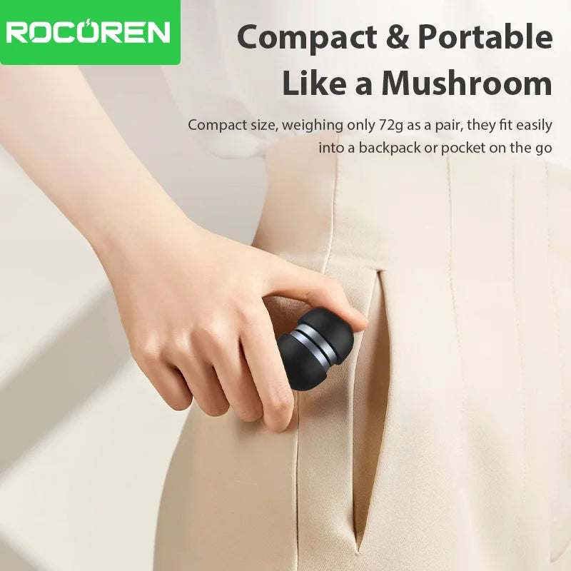 Rocoren Laptop Stand Notebook Accessories Laptop Mushroom Holder Magnetic Mini Cooler Stand for Macbook Pro Air Support Bracket