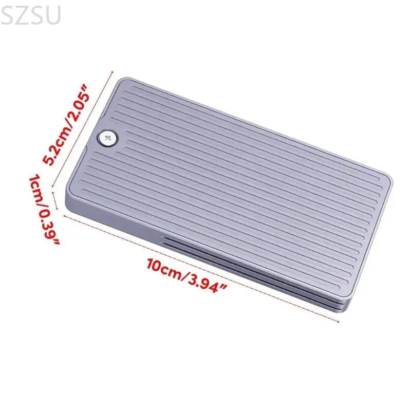 SZSU Two Mobile Hard Drive Case USB3.1 10Gb for Two Disks 2230-2280 SSD Box