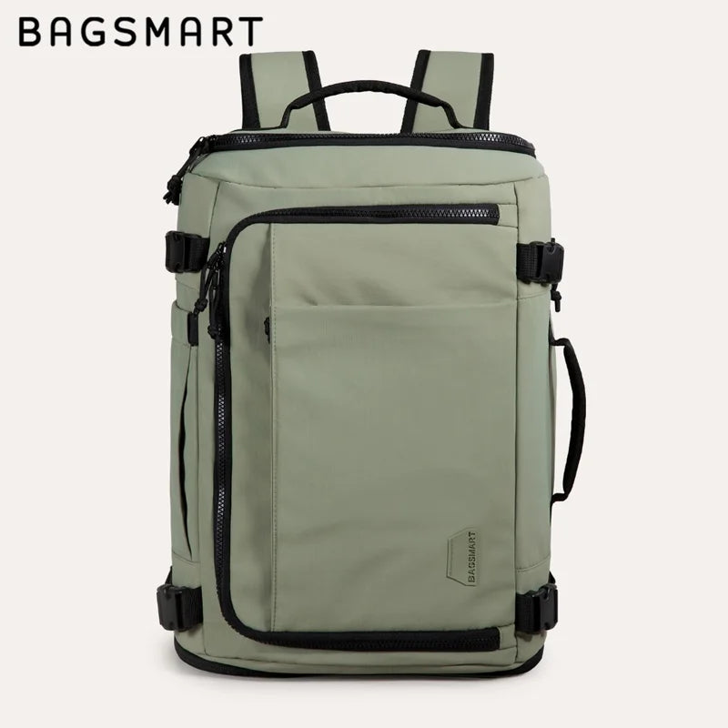 BAGSMART Men's Backpacks 15.6in Laptop Backpack MultiFunction