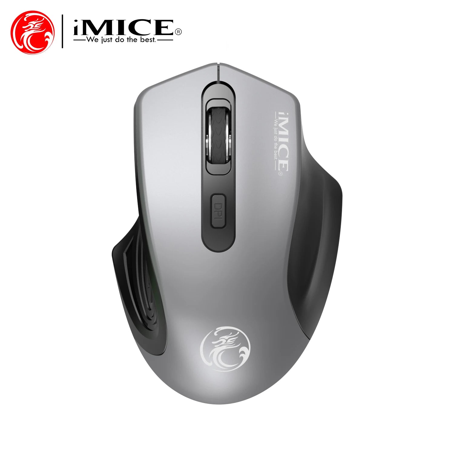 Wireless Silent Mouse 2.4G USB Battery Optical Tracking Computer Mouse Receiver Silent Mouse For Business Office Laptop Ipad Mac