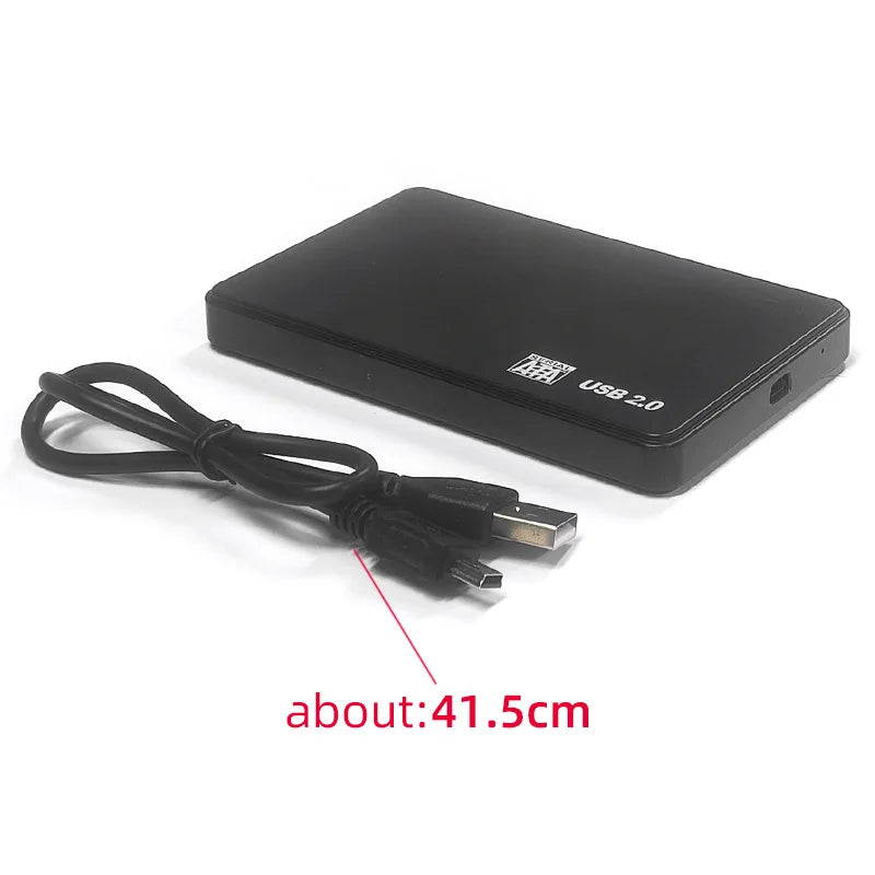 USB 3.0/2.0 To 2.5 Inch Hard Drive Case SATA HDD SSD Enclosure High-Speed External Hard Drive Disk Box for PC Laptop Smartphone