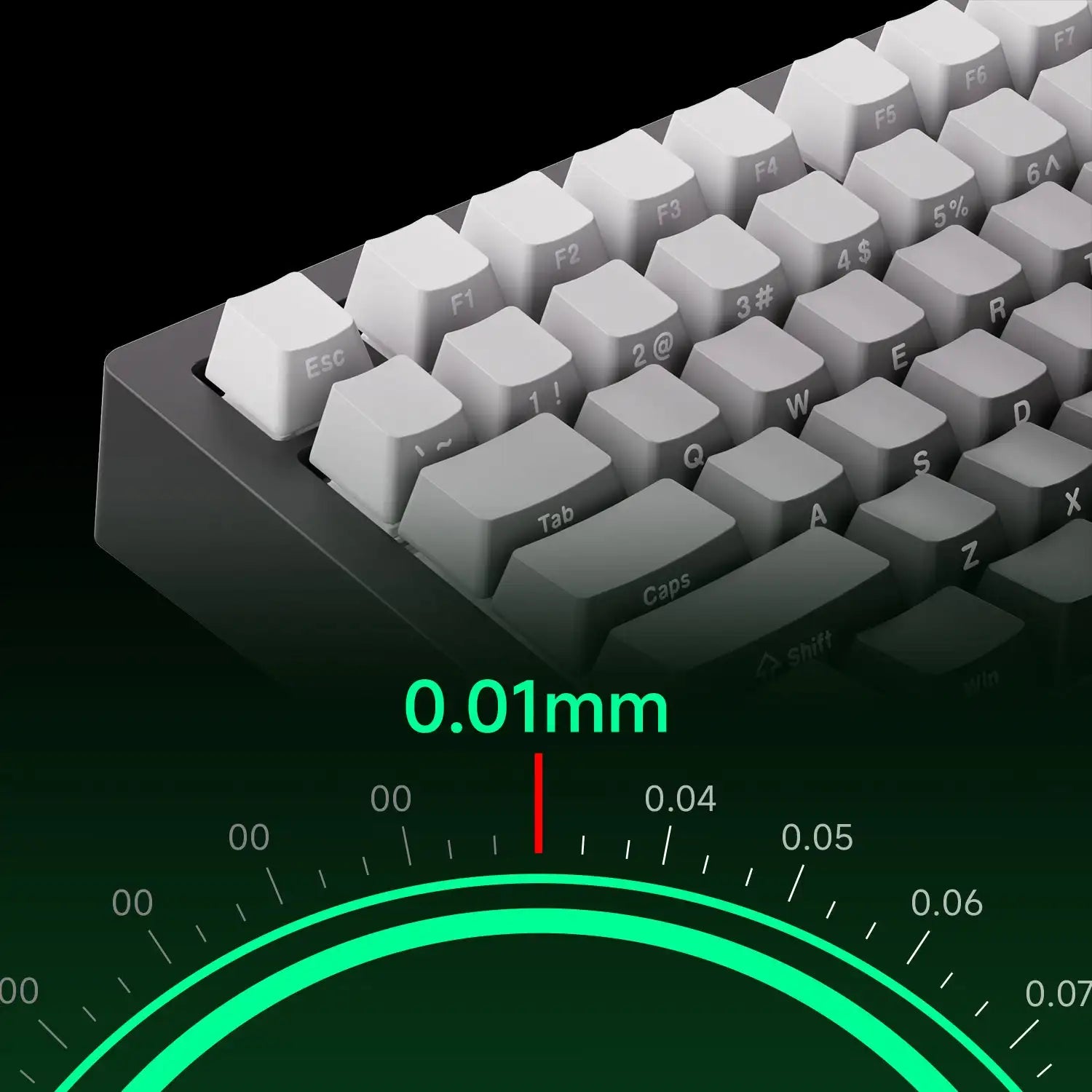 Akko MONSGEEK M1 V5 TMR Rapid Trigger Gaming Keyboard with Magnetic/Mechanical Switches 8K RGB Hot-swap Aluminum Keyboard Gasket