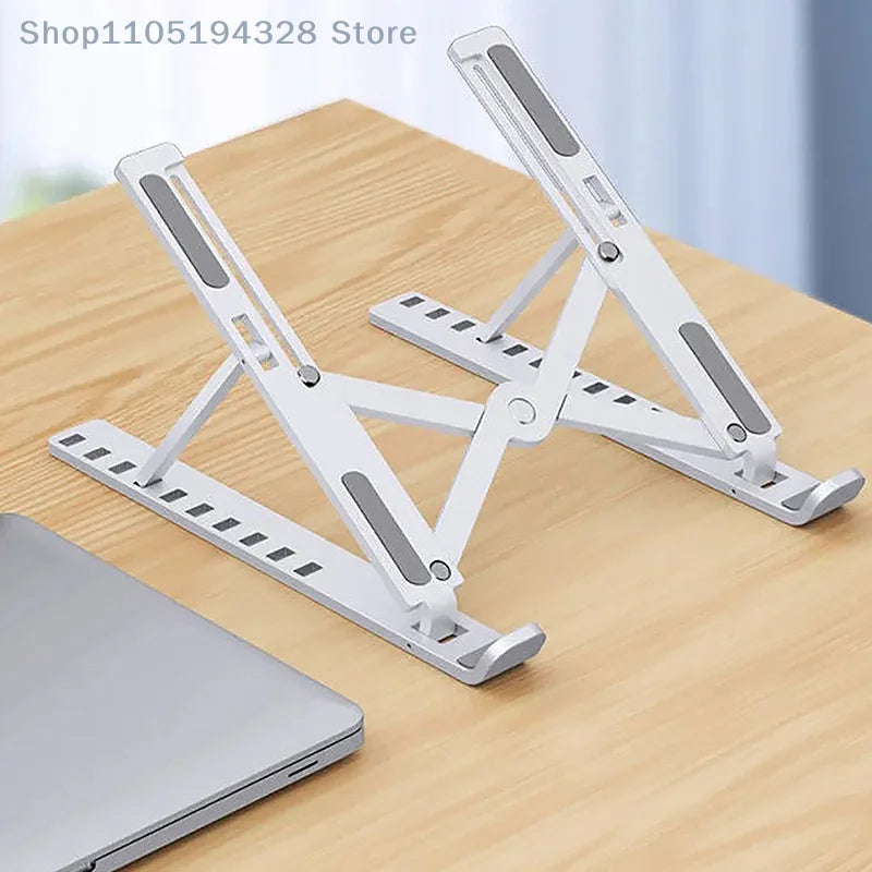 [YA]- Foldable Laptop Stand Universal Adjustable Notebook Holder Non-slip Cooling Bracket