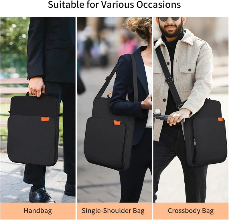 Shoulder Shockproof Handle Bag Laptop Sleeve Case for Macbook Air 11 12 13 13.6 Inch M4 M3 M2 Chip Mac Book Cover Accessories