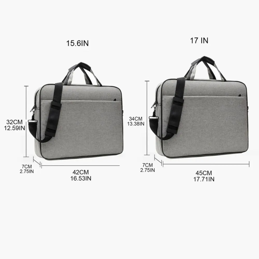 Large Capacity Laptop Bag Shockproof Protective Laptop Case 15.6 17 inch Strap Carrying for Lenovo/HP/Dell/Asus/