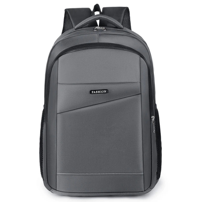 Large-capacity backpack - made of durable fabric, with zipper closure, suitable for professional laptop bags, travel backpacks,