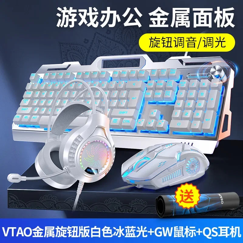 Gaming Keyboard and Mouse And Headphone Combo