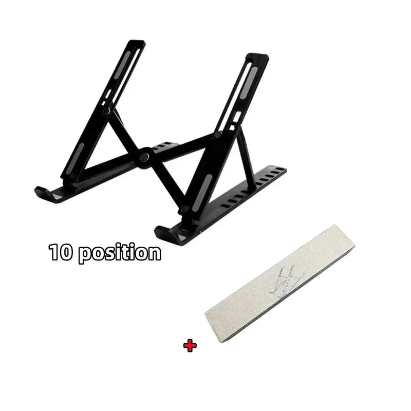 ABS Foldable Laptop Stand Cooling Notebook Bracket Adjustable Ergonomic Laptop Support Base Holder Tablet Accessories Stands