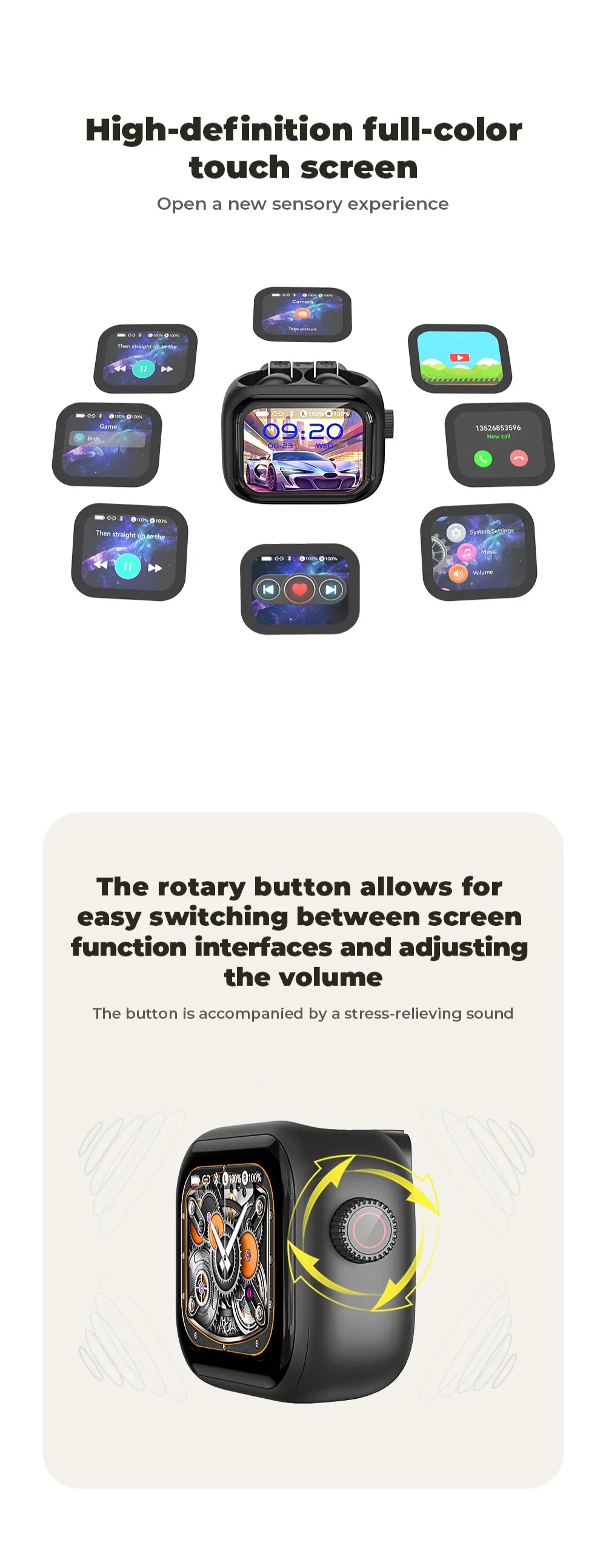 HTC NE40 Pro TranslateBuds™ – AI-Powered Ultra HD Earphones