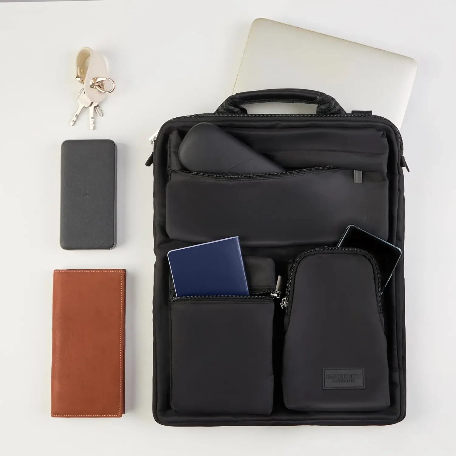 Laptop Bag Carry Over Luggage Organizer for Suitcase Adult Lightweight Multifunctional Portable Travel Packing Cube for Business