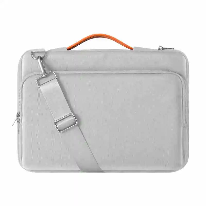 Dormin Shockproof Crossbody Laptop Bag w/Adjustable Strap & Handle for MacBookAir13/MateBook14/Xiaoxin16Pro/Apple/Huawei/Lenovo