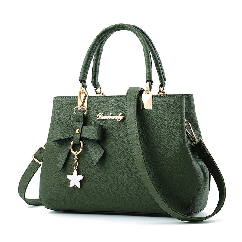 Elegant Classic Tote for Women Teal