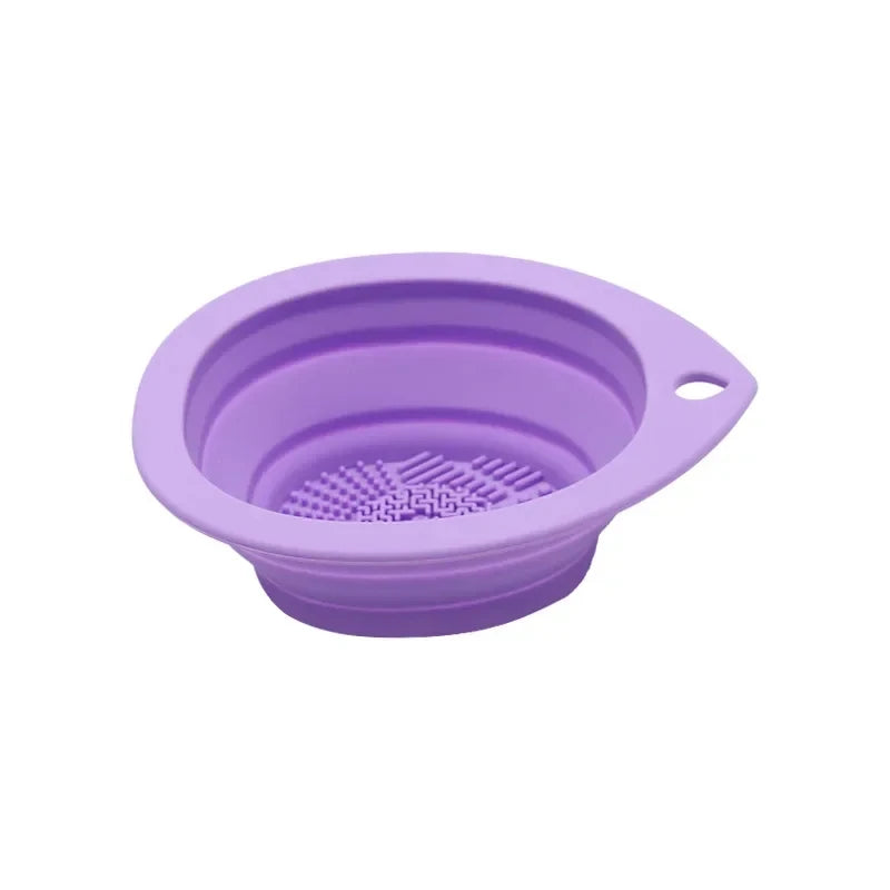 Silicone Makeup Brush Cleaner Bowl