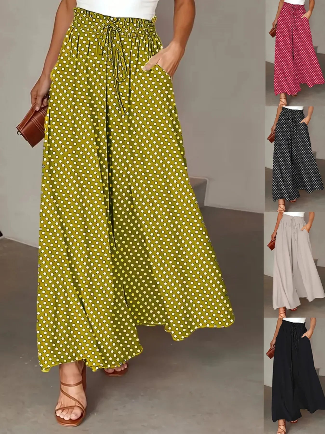 Women's Light Blue Lighthouse Vacation Pants Chic & Comfy Nautical Fashion