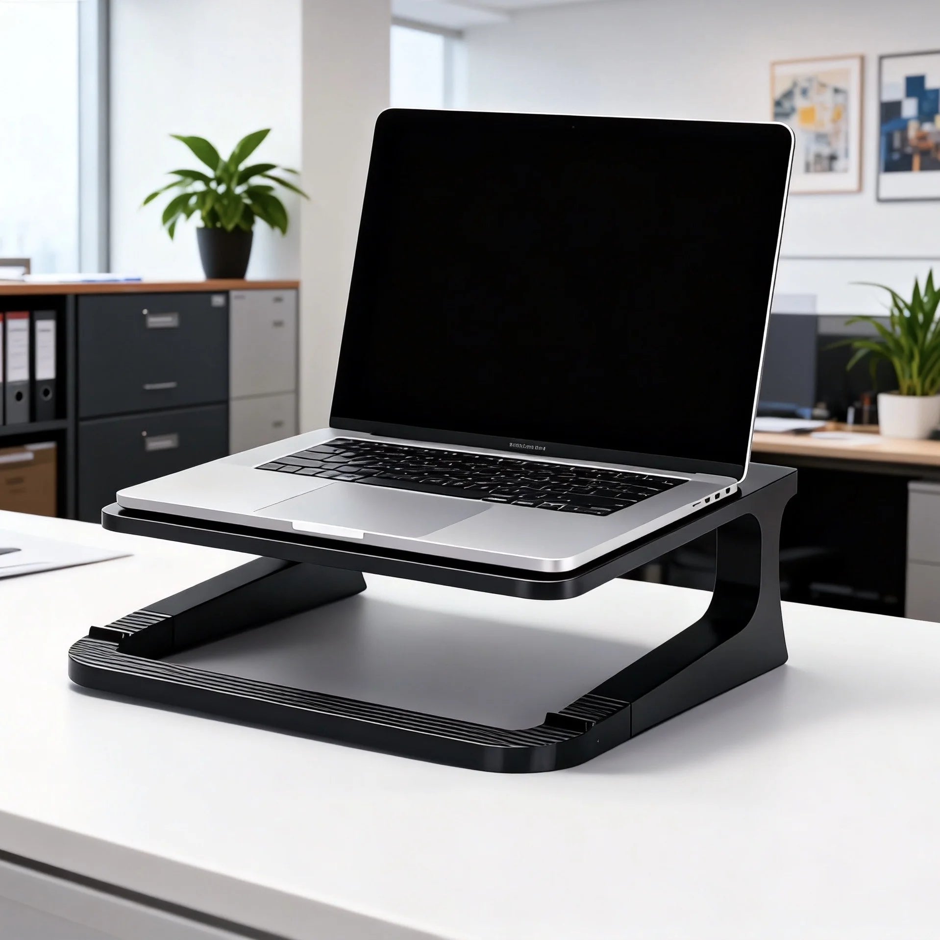 A Laptop Stand That Elevates for Better Cooling, Is Detachable, And Easy to Carry.