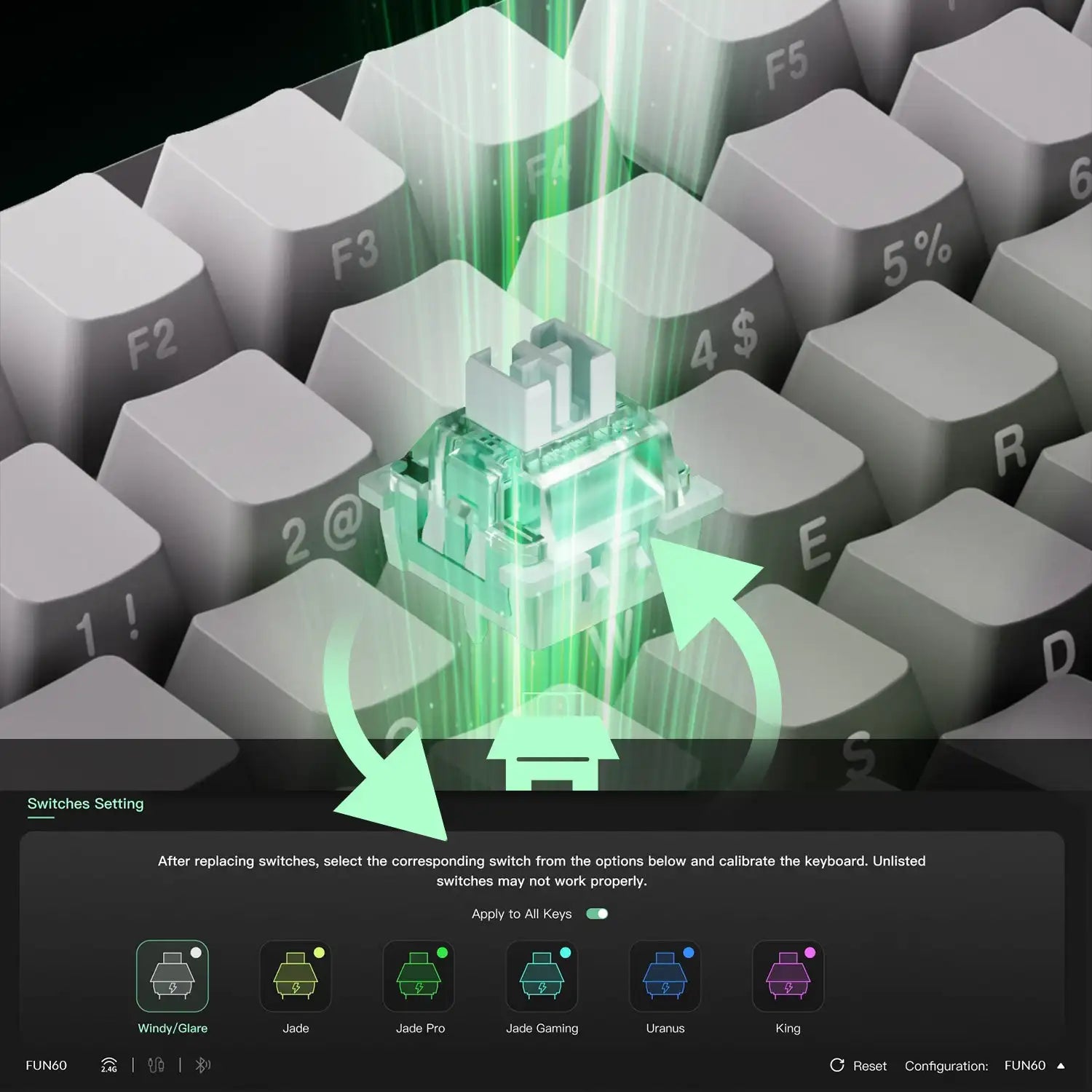 Akko MONSGEEK M1 V5 TMR Rapid Trigger Gaming Keyboard with Magnetic/Mechanical Switches 8K RGB Hot-swap Aluminum Keyboard Gasket