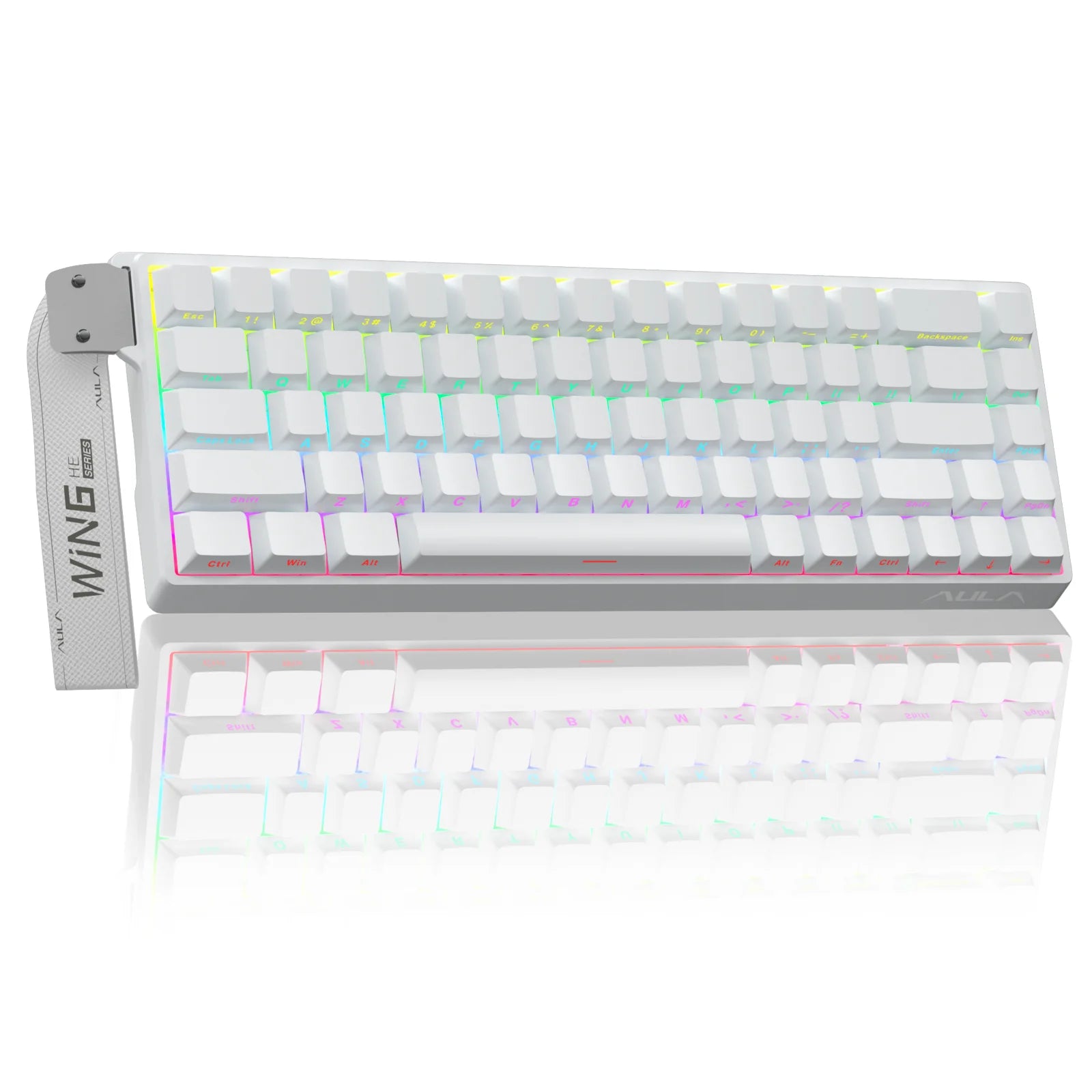AULA WIN68HE Esports Magnetic Keyboard Rapid Trigger 8K Return RGB Hotswap 60% 68% Custom Gaming Keyboard