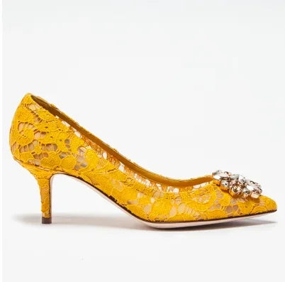 Christian Louboutin Black Patent Leather Hot Chick Pumps 100