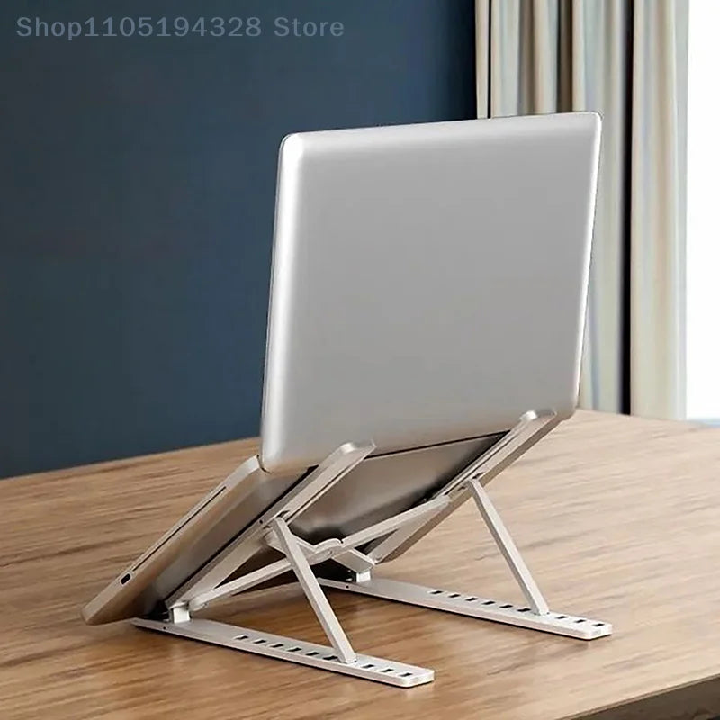 [YA]- Foldable Laptop Stand Universal Adjustable Notebook Holder Non-slip Cooling Bracket