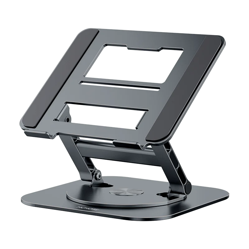Laptop Stand 360° Rotatable Notebook Holder Liftable Desk Riser Stand Aluminum Alloy Stand Compatible With 9.7-17.3 Inch Laptops