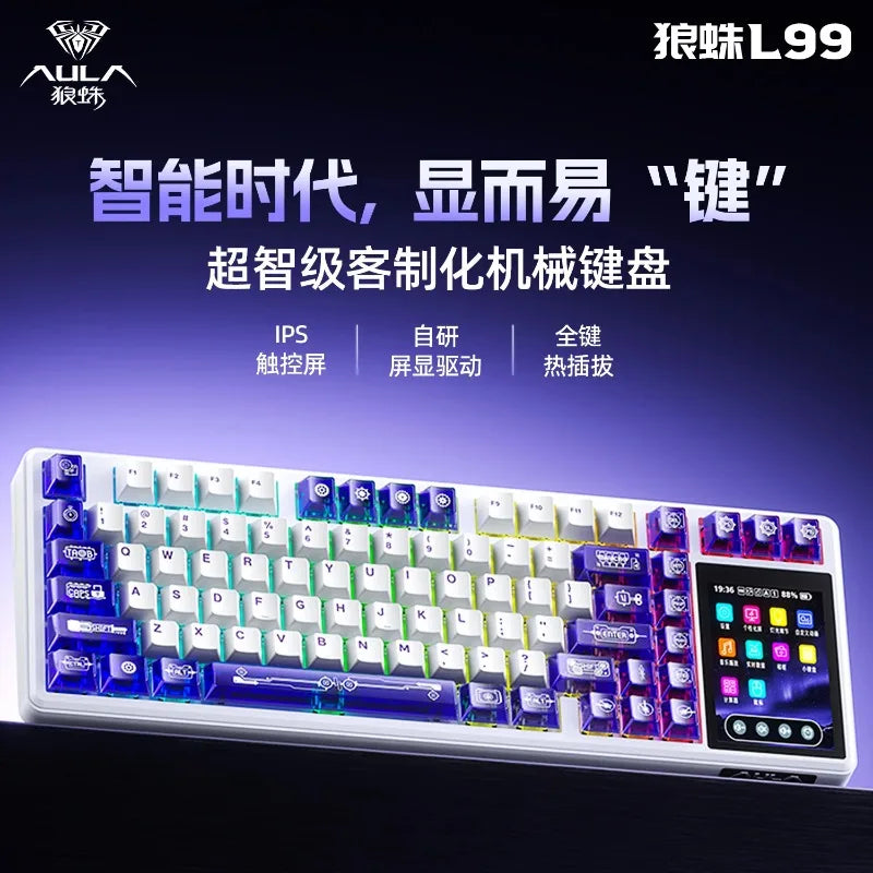 Aula L99 Mechanical Keyboard Wireless Tri Mode