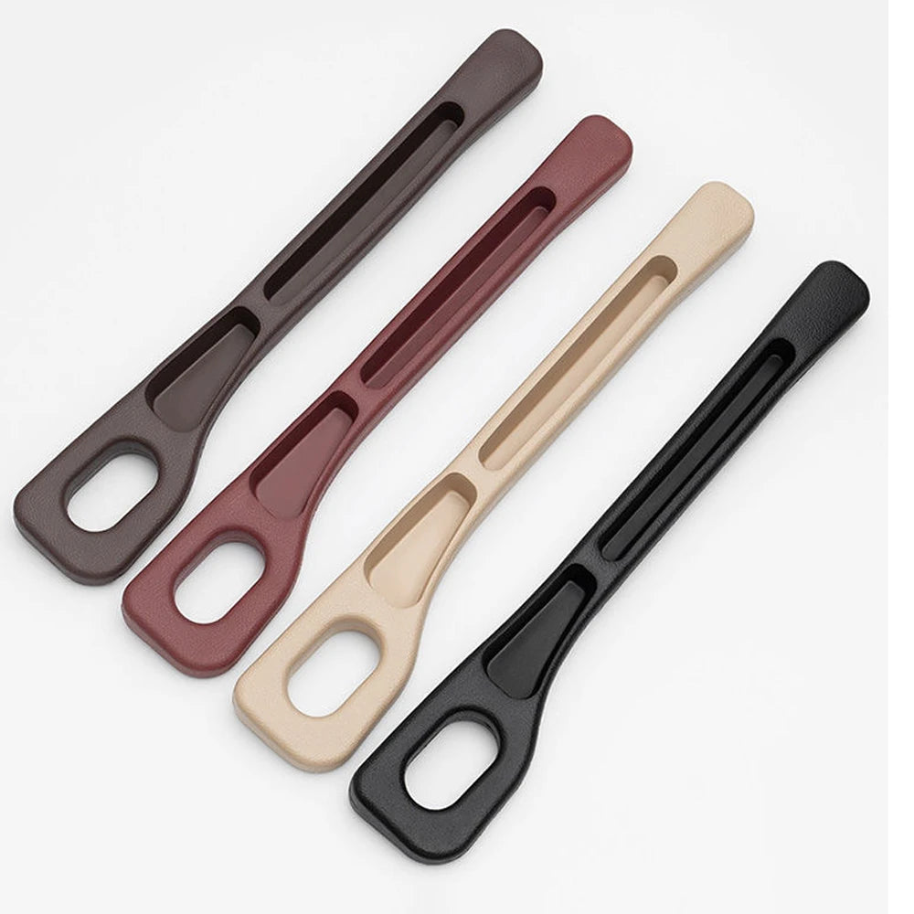 2pc Car Seat Gap Filler Organizer Pu Waterproof Car Seat Gap Plug Strip with 2 Grooves Seat Gap Storage Auto Interior Accessorie